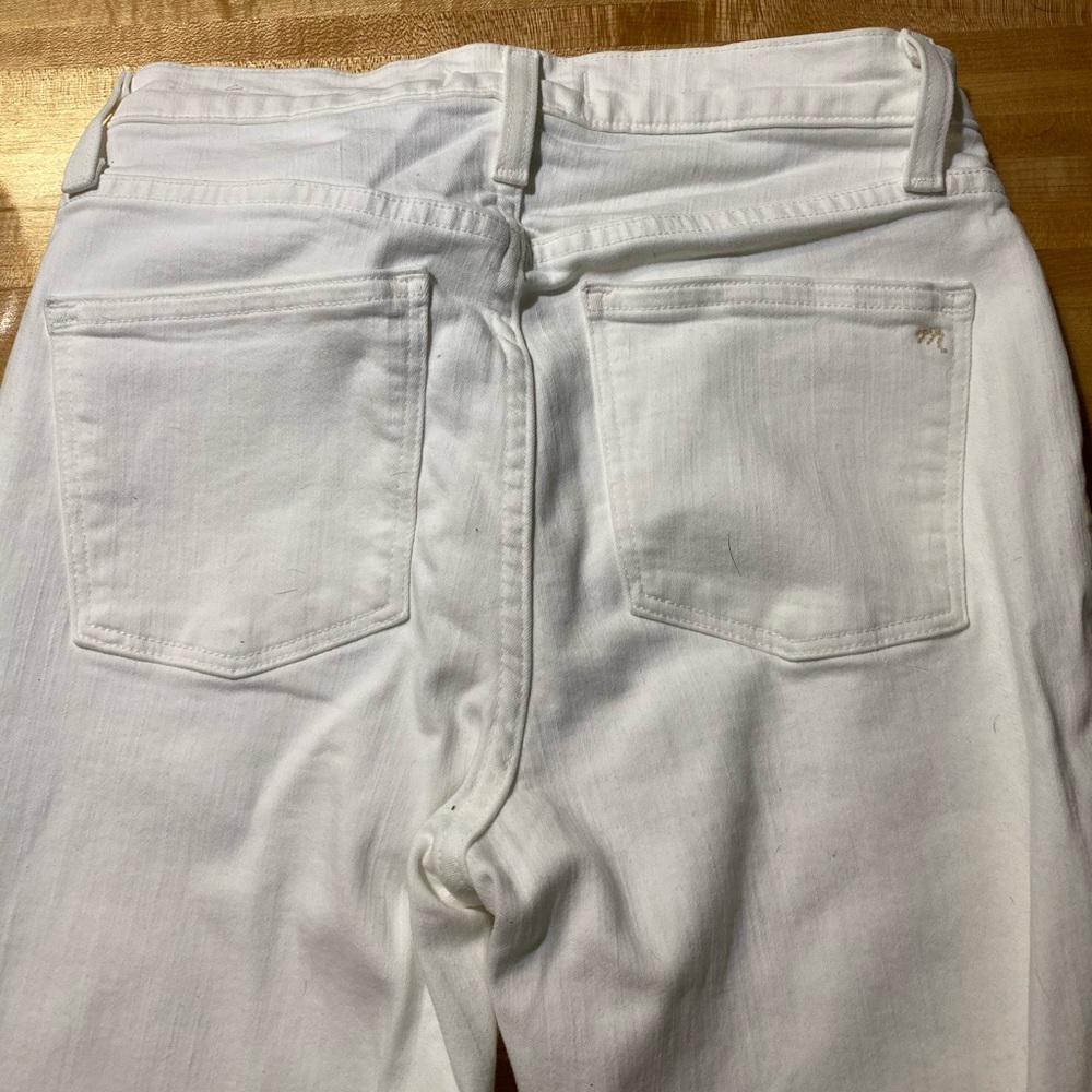 Madewell White Denim Jeans